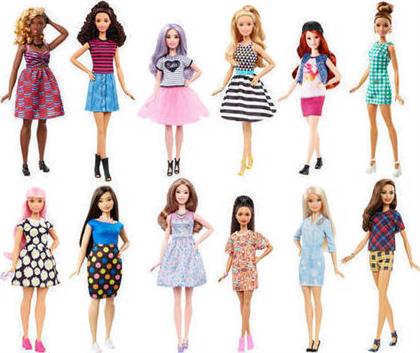 Barbie Κούκλα Fashionistas για 3+ Ετών 30εκ. (Διάφορα Σχέδια) 1τμχ από το e-shop