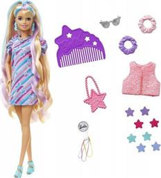 Barbie Κούκλα Totally Hair Blonde Stars για 3+ Ετών 21εκ.