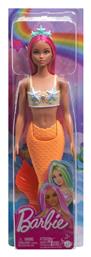 Barbie Mermaid with Colorful Hair, Tails and Headband Accessories Γοργόνα Με Σομόν Ουρά Dreamtopia για 3+ Ετών