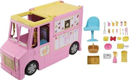 Barbie Όχημα για Κούκλες Lemonade Truck- Καντίνα για Χυμούς για 3+ Ετών
