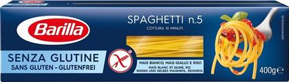 Barilla Spaghetti No5 Χωρίς Γλουτένη 400gr Κωδικός: 22871798 από το ΑΒ Βασιλόπουλος