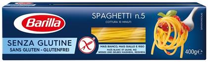 Barilla Spaghetti No5 Χωρίς Γλουτένη 400gr Κωδικός: 22871798 από το ΑΒ Βασιλόπουλος