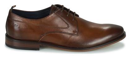 Base London Gates Δερμάτινα Ανδρικά Oxfords Καφέ από το Spartoo