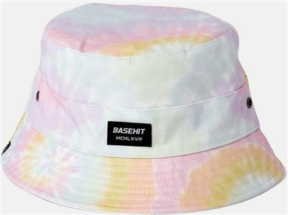 Basehit Υφασμάτινo Ανδρικό Καπέλο Στυλ Bucket Πολύχρωμο από το Zakcret Sports