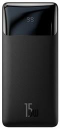 Baseus Bipow Digital Display 10000mAh 15W Μαύρο