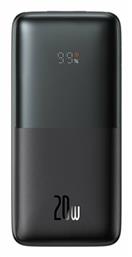 Baseus Bipow Pro 10000mAh 20W Μαύρο