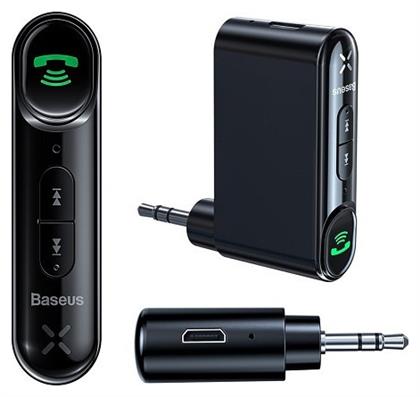 Baseus Bluetooth Αυτοκινήτου για το Ηχοσύστημα (AUX / Audio Receiver / με USB θύρα Φόρτισης) από το e-shop