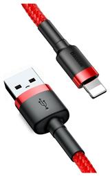 Baseus Braided USB to Lightning Cable Κόκκινο 2m (CALKLF-C09) από το e-shop