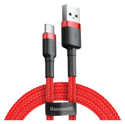 Baseus Cafule Braided USB 2.0 Cable USB-C male - USB-A male Κόκκινο 0.5m (CATKLF-A09) από το e-shop