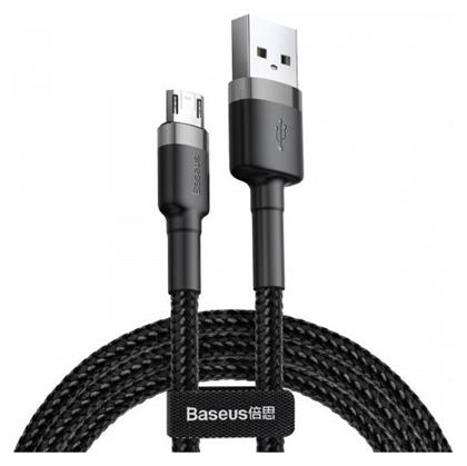 Baseus Cafule Braided USB 2.0 to micro USB Cable Γκρι 2m (CAMKLF-CG1 ) από το e-shop