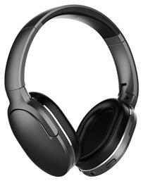 Baseus Encok D02 Pro Ασύρματα / Ενσύρματα Over Ear Ακουστικά με 40 ώρες Λειτουργίας Μαύρα NGD02-C01