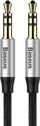 Baseus Καλώδιο 3.5mm male - 3.5mm male Μαύρο 1.5m (CAM30-CS1) από το Public