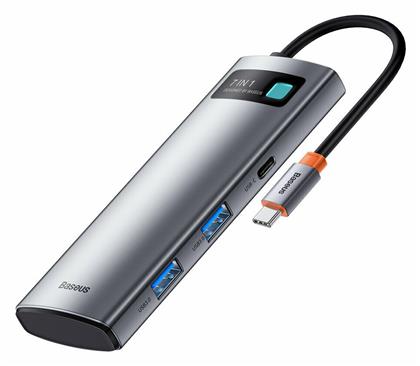 Baseus Metal Gleam USB-C Docking Station με HDMI 4K PD