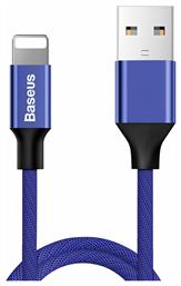 Baseus Yiven Braided USB to Lightning Cable Μπλε 1.2m (CALYW-13)