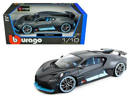 Bburago Αυτοκινητάκι Bugatti Divo - Grey