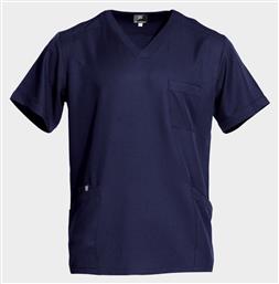 Be Unique Unisex Ιατρική Μπλούζα Navy Μπλε