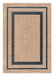 Beauty Home 9138 Αντιολισθητικό από Γιούτα Μαύρο, Μπεζ