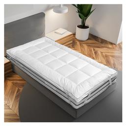 Beauty Home Ανώστρωμα Booster Art King Size Microfiber με Λάστιχα Εφαρμογής 180x200x8εκ. από το Filinda