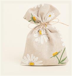 Beauty Home Πουγκι 12 X 17 Cm Μεγαλες Μαργαριτες