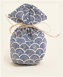 Beauty Home Πουγκι Βαση 8 X 12 Cm Μινι Μπλε Κυματα