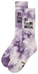 Bee. Unusual. Tie Dye Ανδρικές Κάλτσες Μωβ