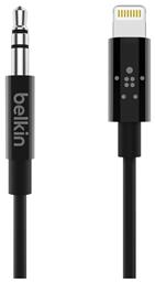 Belkin 3.5mm to Lightning Cable Μαύρο 0.9m (AV10172BT03-BLK)