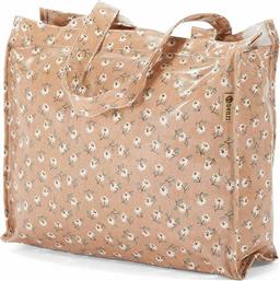 Benzi Πλαστική Τσάντα για Ψώνια σε Ροζ χρώμα