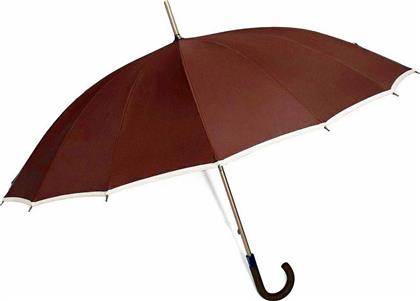 Benzi PA005 Ανδρική Ομπρέλα Βροχής με Μπαστούνι Καφέ