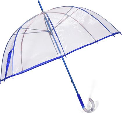 Benzi Ομπρέλα Βροχής με Μπαστούνι Transparent/Blue