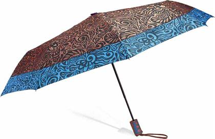 Benzi PA092 Ομπρέλα Βροχής Σπαστή Brown/Blue από το Katoikein