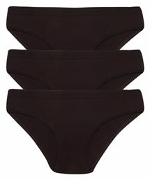 Berrak Γυναικεία Slip 3Pack Μαύρα από το Closet22