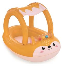 Bestway Σωσίβιο Swimtrainer με Μήκος 94εκ. και Σκίαστρο Μπεζ Βαρκάκι
