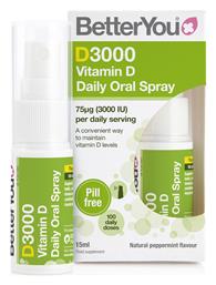 BetterYou DLux 3000iu Daily Vitamin D Βιταμίνη 3000iu 15ml από το Pharm24