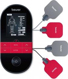 Beurer EM 59 EMS / TENS Φορητή Συσκευή Παθητικής Γυμναστικής για Όλο το Σώμα με Λειτουργία Θερμότητας