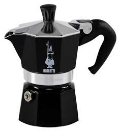 Bialetti Moka Express Μπρίκι Espresso 1cups Μαύρο από το e-shop