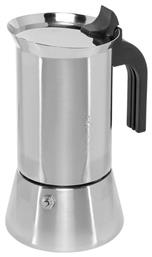 Bialetti New Venus Induction Μπρίκι Espresso 6cups Inox Ασημί