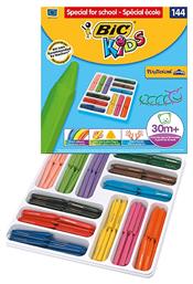 Bic Κηρομπογιές Kids Plastidecor Triangle 144τμχ από το Z-mall