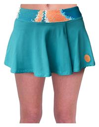 Bidi Badu Melbourne 2025 Printed Wavy Women's Tennis Skort Petrol Orange