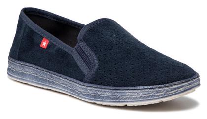 Big Star Πάνινα Ανδρικά Slip-On Μπλε
