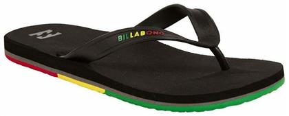 Billabong All Day Sandals Rasta Flip Flops σε Μαύρο Χρώμα