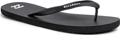 Billabong Tides Solid Flip Flops σε Μαύρο Χρώμα