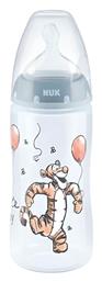 Μπιμπερό First Choice Plus Winnie Pooh Tiger 10741035 300ml Temperature Control 6-18 Μηνών Grey Nuk 300ml Πολυπροπυλένιο