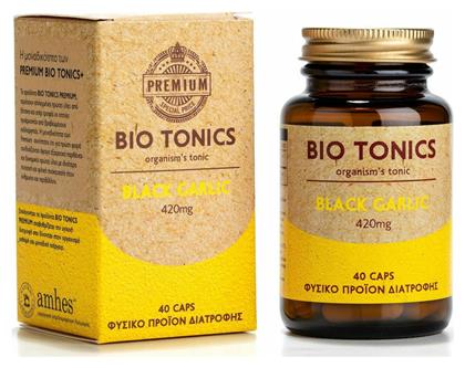 Bio Tonics Black Garlic 420mg 40 κάψουλες