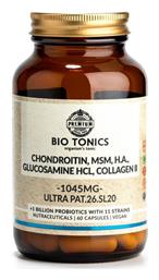 Bio Tonics Chondroitin, Msm, H.a. Glucosamine Hcl, Collagen II 1045mg 60 κάψουλες