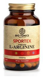 Bio Tonics Super Max L-Arginine 1000mg 60 φυτικές κάψουλες από το CareLife