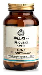 Bio Tonics Ubiquinol CoQ10 140mg 90 φυτικές κάψουλες από το CareLife