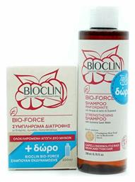 Bioclin Bio-Force 60 ταμπλέτες & Shampoo 200ml από το Pharm24