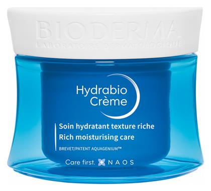 Bioderma Hydrabio Rich Ενυδατική Κρέμα Προσώπου για Ξηρές Επιδερμίδες 50ml