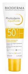 Bioderma Photoderm Aquafluide SPF50 Αντηλιακή Κρέμα