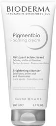 Bioderma Κρέμα Καθαρισμού Pigmentbio Foaming Cream για Ευαίσθητες Επιδερμίδες 200ml από το Pharm24
